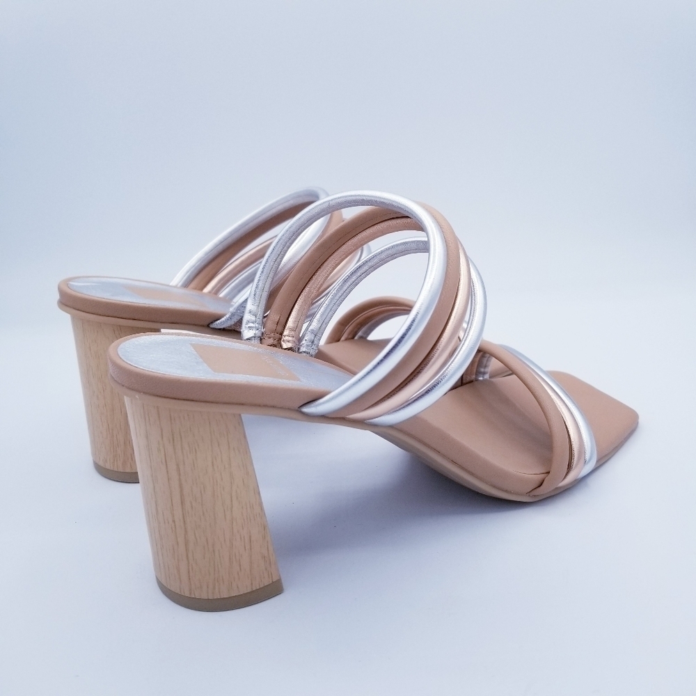 Dolce Vita 3-Tone Strappy Heels Sandals NWOT size 7.5 - Picture 4 of 10